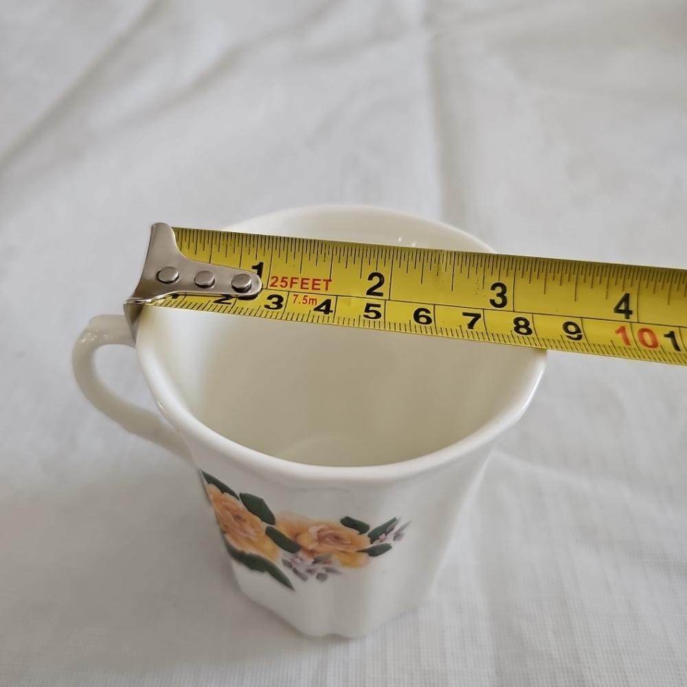 Royal Grafton yellow roses fine bone china mug/cup Tea Cups - Picture 6 of 7